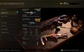 Conta warzone com Roze e todas camuflagens de armas salvas