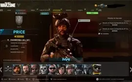Conta warzone com Roze e todas camuflagens de armas salvas