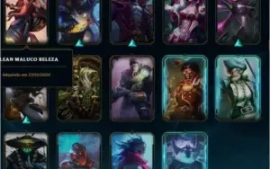 Conta Diamante IV LOL