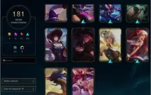 Conta Diamante IV LOL