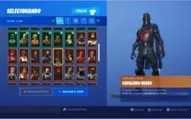 Conta Fortnite com PASSE 2+ (COMPLETOS) e outras skins raras