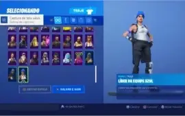 Conta Fortnite com PASSE 2+ (COMPLETOS) e outras skins raras