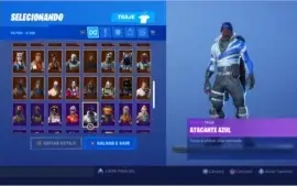 Conta Fortnite com PASSE 2+ (COMPLETOS) e outras skins raras