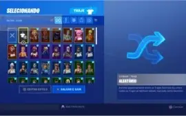 Conta Fortnite com PASSE 2+ (COMPLETOS) e outras skins raras