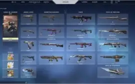 Conta valorant rank ouro 3 + 2 coleções + 1 passe de batalha