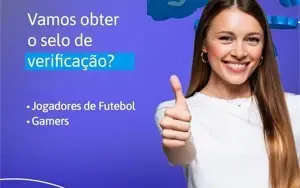Verificação Instagram para Gamers (selo azul)