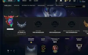 Conta prata 3 com TODOS os champs e 207 Skins + 1 Prestigio