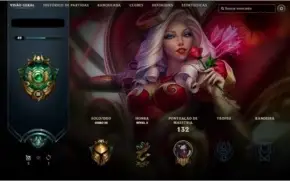 Conta Lol Ouro 3, ótimas skins!
