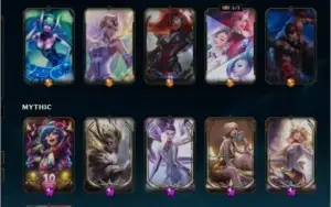Conta Lol Diamante 4 soloq com 202 skins