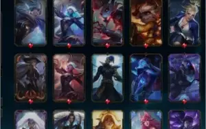Conta Lol Diamante 4 soloq com 202 skins