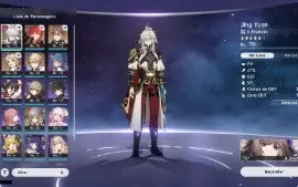 🔥 Conta Star Rail - Nível 58 - 50 Passes Especiais e mais!