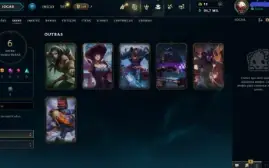 Conta Ferro De 2013 - 6 Skins - 61 Campeões
