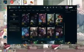 CONTA DIAMANTE 4 27 CHAMPS 2 SKINS MMR BOM