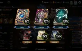 Conta Epic Seven: End Game - Muitos MLs - Faz tudo do jogo