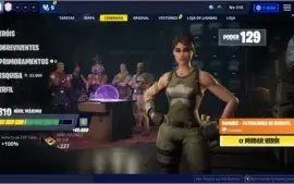 Conta Fornite 300+ skins, Vbucks infinito, salve o mundo!