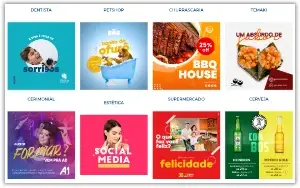 1000 Artes Editáveis pelo CANVA