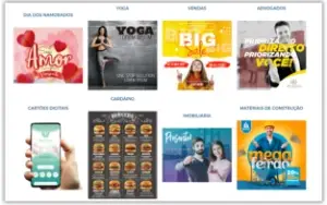 1000 Artes Editáveis pelo CANVA