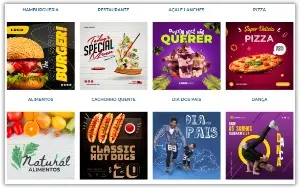 1000 Artes Editáveis pelo CANVA