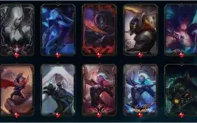 Conta LoL, Platina 4, Ouro 3 (Flex), Nível 259 e 169 Skins+