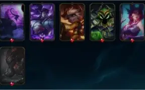 Conta LoL, Platina 4, Ouro 3 (Flex), Nível 259 e 169 Skins+