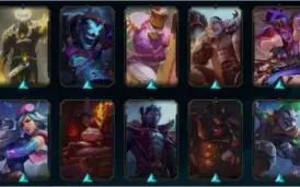 Conta LoL, Platina 4, Ouro 3 (Flex), Nível 259 e 169 Skins+