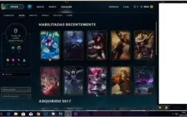 CONTA LEAGUE OF LEGENDS RANKED COM SKIN DJ SONA