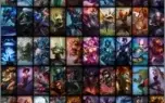 Conta Platina S5 13P/de runa - 146 heróis - 110 skins