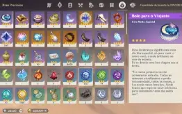 Genshin Impact [NA] AR60 (24 Personagens 5⭐) 24k Primogems