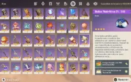 Genshin Impact [NA] AR60 (24 Personagens 5⭐) 24k Primogems