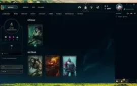 Conta Lol Smurf GOLD 2