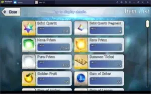 Conta FGO - Conta com 7  SSR e vários SR