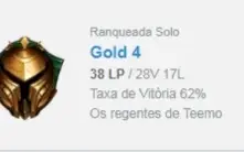 CONTA SMURF GOLD 62%