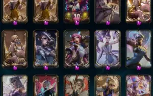 conta lol com 637 skins