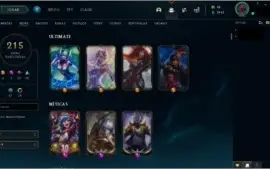 Conta de league of legends