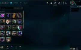 Conta de league of legends
