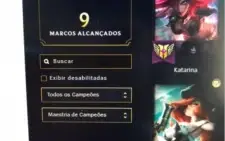 Conta League of Legends Main LeBlanc, Katarina e Evellynn