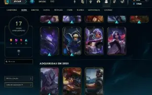 Conta lol handlevel *leia a descrição* O PREÇO ABAIXOU