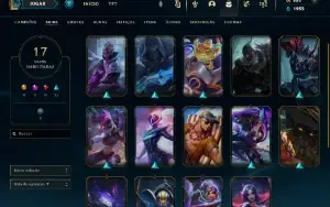 Conta lol handlevel *leia a descrição* O PREÇO ABAIXOU