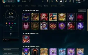 Conta lol handlevel *leia a descrição* O PREÇO ABAIXOU