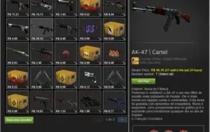 Conta Steam Com CSGO(skins), GTA e outros jogos