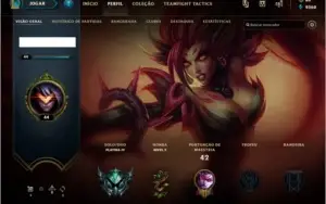 Conta Platina League of Legends