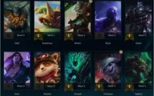 Conta Platina League of Legends