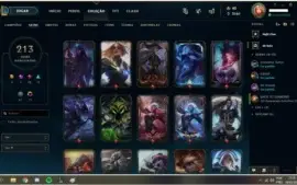 Conta lol Prata 1 231 Skins