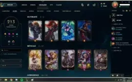 Conta lol Prata 1 231 Skins