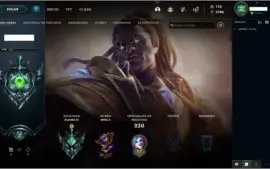 CONTA LOL: COM 35 SKINS - 76 CHAMPIONS - BORDA PLATINA