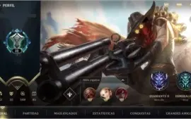 ESMERALDA I + 10 SKINS + 250 WLD CORES + 23 CAMPEÕES + PASSE