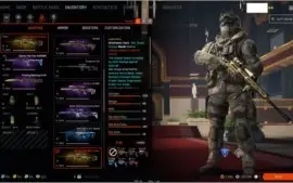 Vendo conta Warface com CDX-MC Kraken Gold e outros