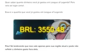 Conta League Of Legends - Platina |nível 250 |283 skins