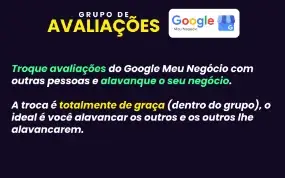 Grupo Ativo De Troca De Avaliações | ⭐️Google Meu Negócio⭐️