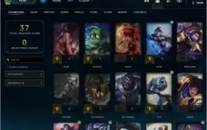 Conta League of Legends plat 2 mmr alto